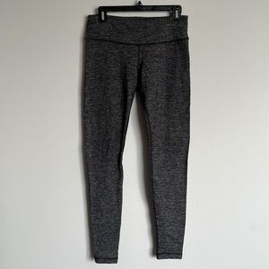 Lululemon Heathered Herringbone Wunder Under Pant - Size 8
